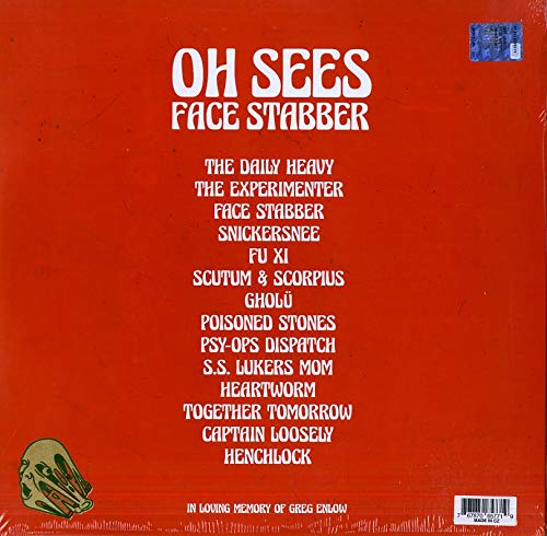 Face Stabber, Vinyl