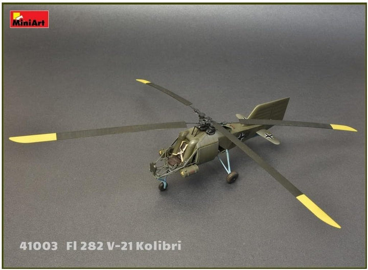Mini Art 550041003 Flettner FL 282 V-21 Kolibri Plastik Bausatz, verschieden, Grössen