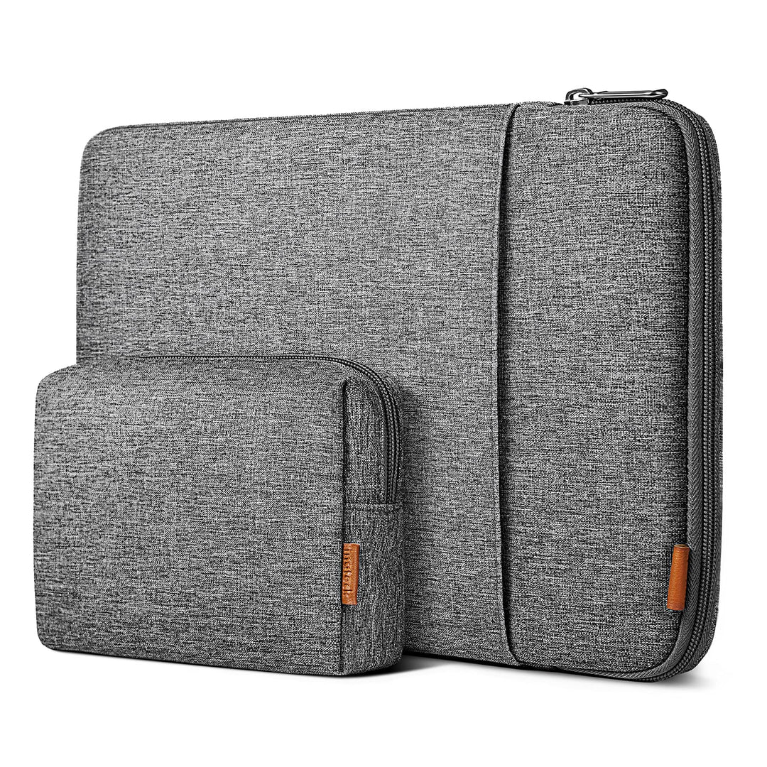 Inateck 360° Rundumschutz Laptoptasche Tasche Hülle Sleeve Kompatibel mit 13 Zoll MacBook Air M3/M2/