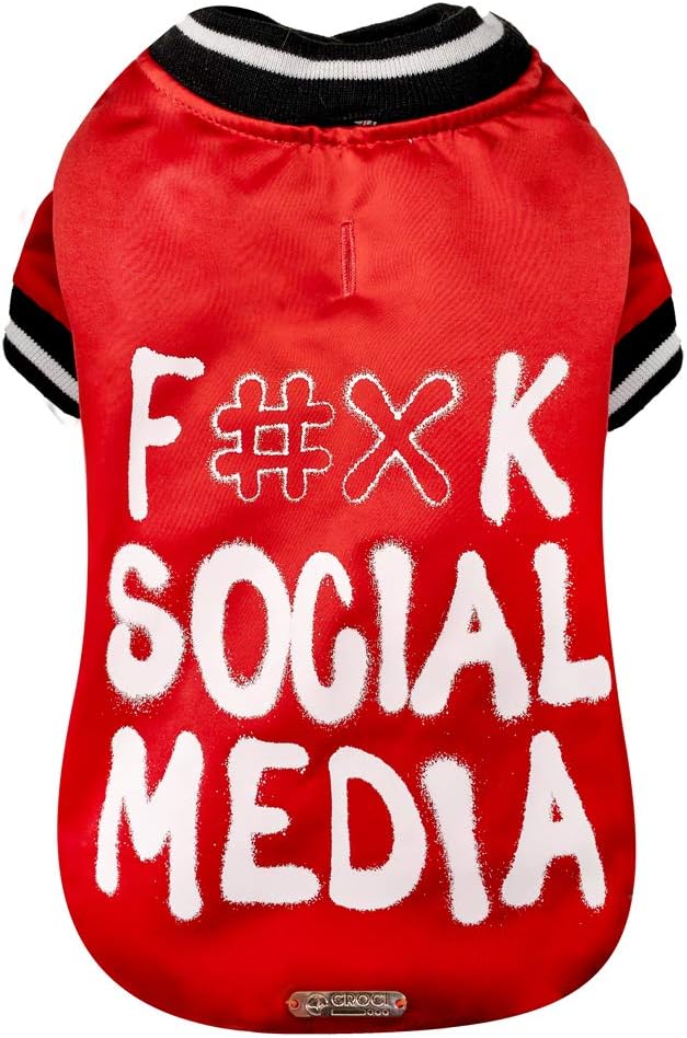 Croci Kreuzweste gepolstert Social Media 40 cm - 25 g, 40 CM