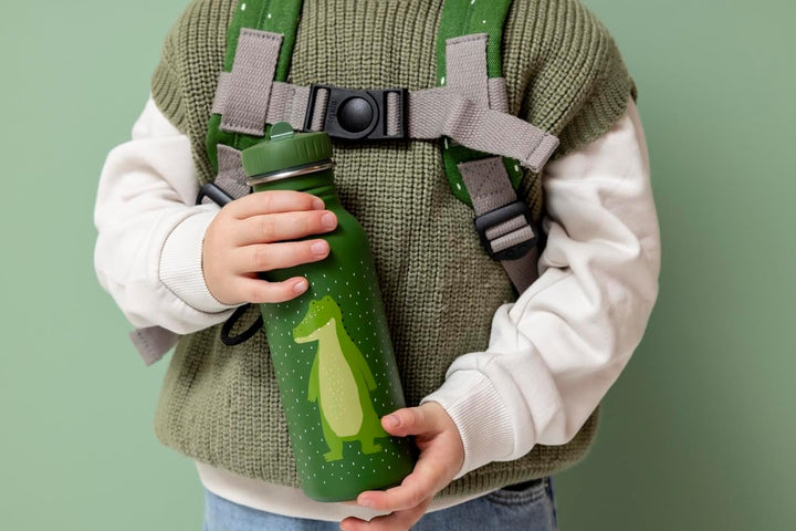 Trixie Trinkflasche Kinder 500ml, Wasserflasche Kindergarten, auslaufsicher | Kinderflasche für Jung