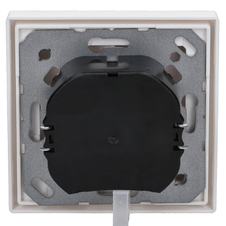JUNG Serie LS Set 1730DD LED-Drehdimmer Schneeweiss Matt | mit 1730DD Drehdimmer Standard LED, LS174