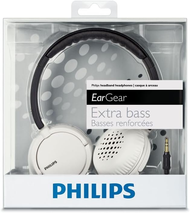 Philips SHL5003 Headband DJ-Style Kopfhörer schwarz/weiss, schwarz/weiss