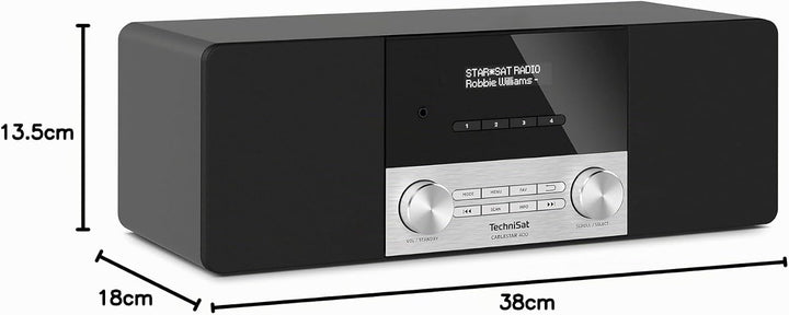 TechniSat CABLESTAR 400 - Stereoradio für unverschlüsselte Digitale Radioprogramme via Kabel (incl.