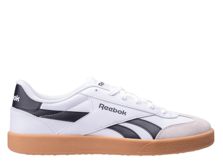 Reebok Unisex Smash Edge S Sneaker 40 EU White Black Gum, 40 EU White Black Gum