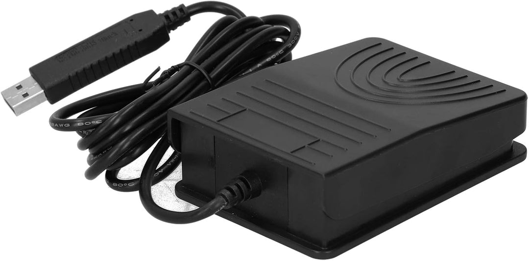 USB-Fussschalter Tragbares professionelles Spielsteuerungs-Fussschalter ABS-Fusspedal für Computer