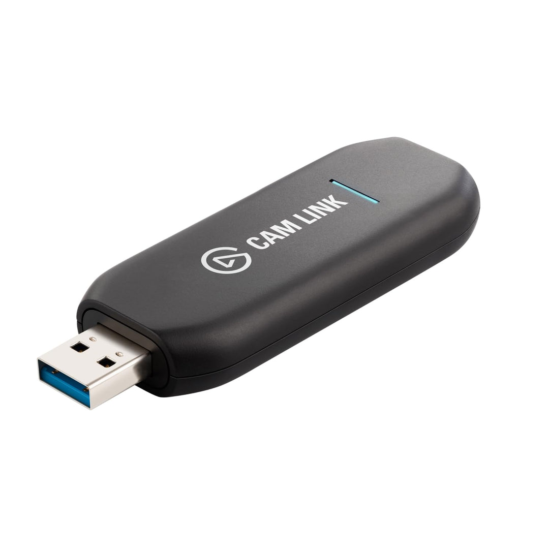 Elgato Cam Link 4K, externe Kamera-Aufnahmekarte, streamen und aufzeichnen mit DSLR, Camcorder, als