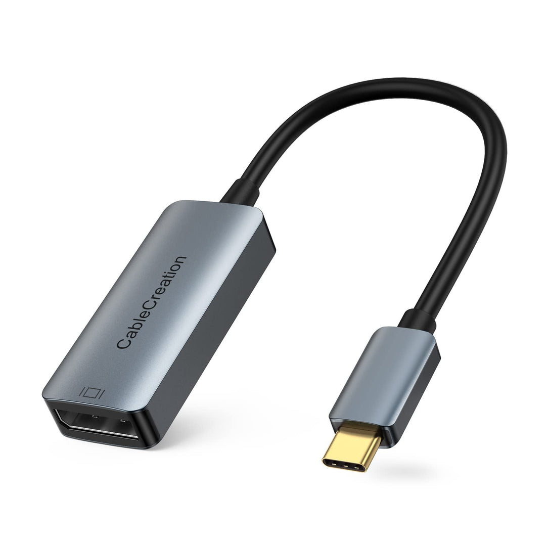 CableCreation USB C DisplayPort Adapter 4K@60Hz, Thunderbolt 3 auf DisplayPort Konverter Kompatibel