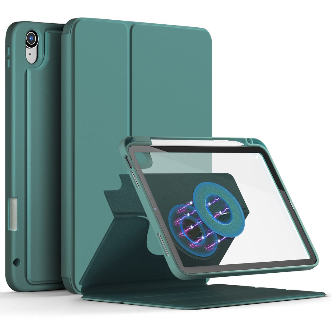 DINGGUAGUA Hülle für iPad 10 Generation 10.9 Zoll 2022 A2757/A2777,Hülle Abnehmbares Transparentes m