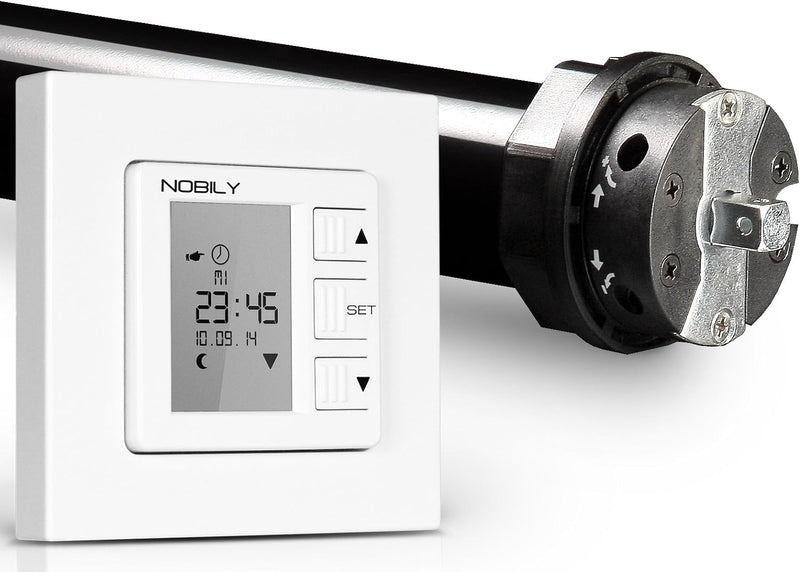 NOBILY *** PROFI-SET/Maxi - P5 20/15-60 (Zugkraft 50kg) + NOBILY ZS1 Zeitschaltuhr Rolladenmotor Roh