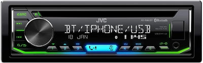 JVC KD-R992BT CD-Receiver mit Bluetooth-Freisprechfunktion und Audiostreaming schwarz USB/BT/Multico