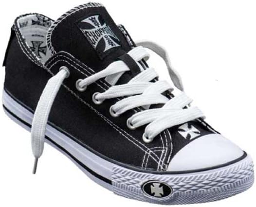 WEST COAST CHOPPERS Low-Top Warrior Unisex Sneaker schwarz Biker, Rockwear, Sport, Streetwear 39 EU