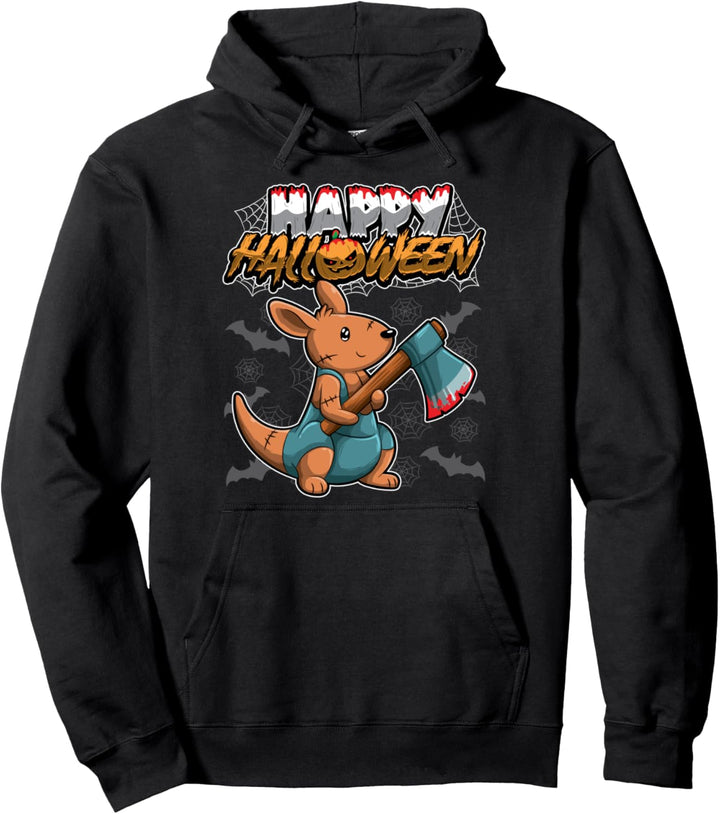 Happy Halloween - Verkleidetes Känguruh - Halloween Kostüm Pullover Hoodie