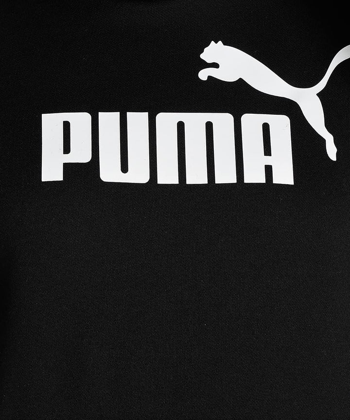 PUMA Damen ESS Logo Hoodie FL Sweatshirt XS Puma Schwarz, XS Puma Schwarz