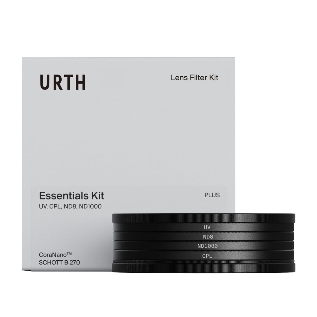 Urth 43 mm UV, Polfilter (CPL), ND8, ND1000 Filter Kit (Plus+) 43mm Reinschrauben, 43mm Reinschraube