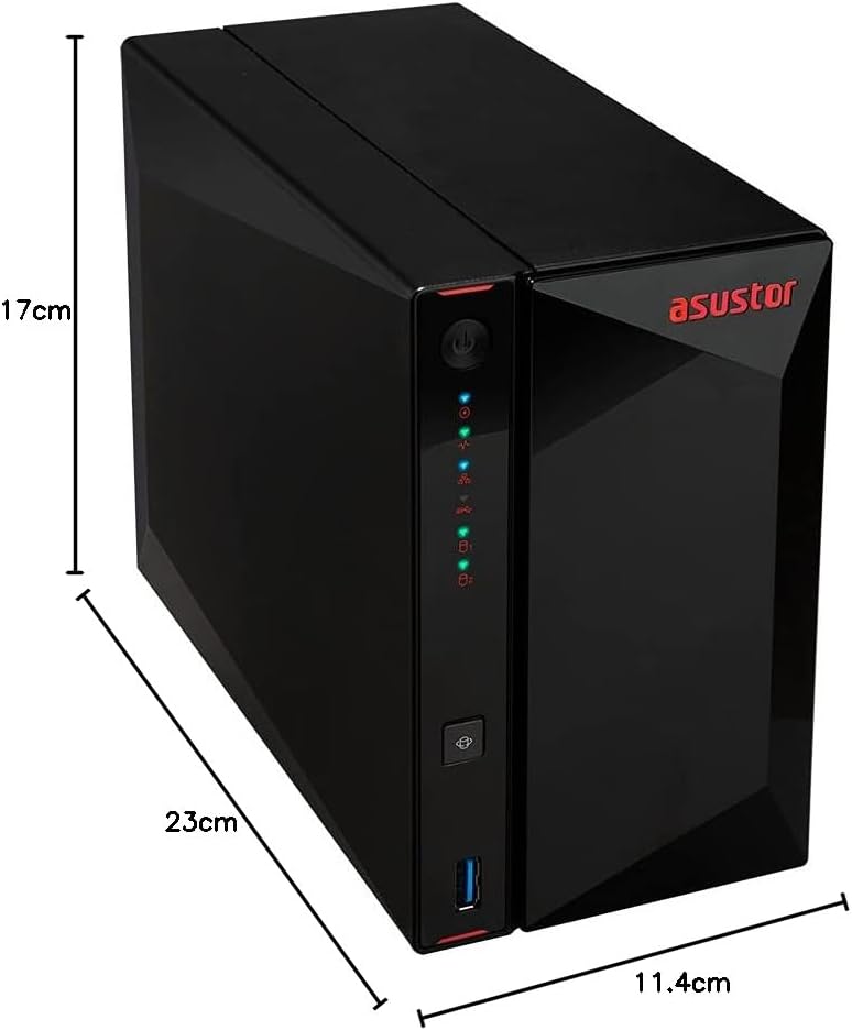 Asustor - AS5202T 2Go NAS + 6To (2X 3To) IRONWOLF 6To Seagate IronWolf, 6To Seagate IronWolf