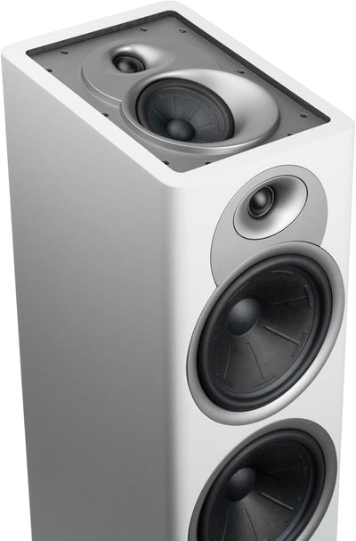 Jamo S7-27FA Paar Bodenlautsprecher Dolby Atmos Grey Cloud mit 17 cm Tieftöner und Dolby Atmos Sound