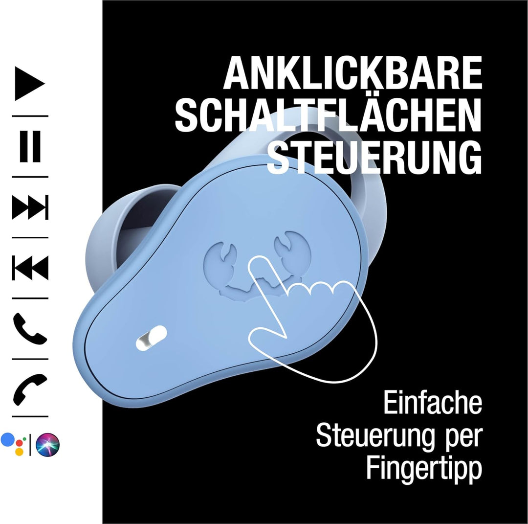 Fresh 'n Rebel Twins Move, kabellose In-Ear Bluetooth Sport Kopfhörer, Spritzwassergeschützt, Dual M