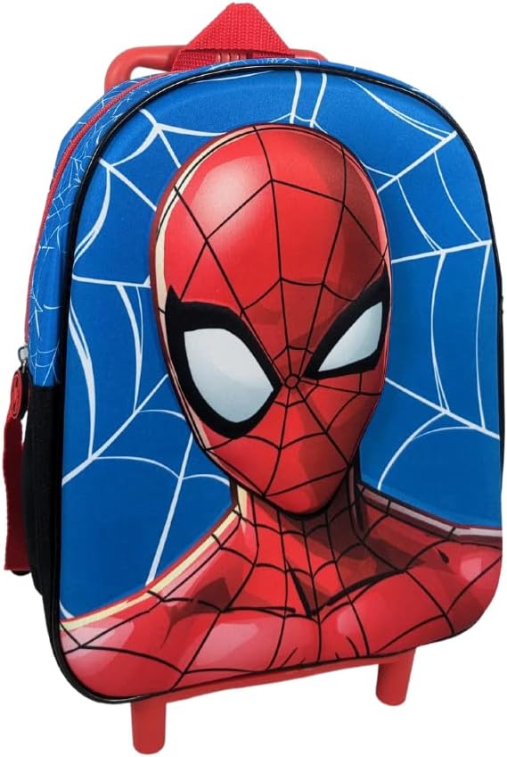 mybagstory - Trolley – Spiderman – Blau – Kinder – Schule – Kindergarten – Grundschule – Schulranzen