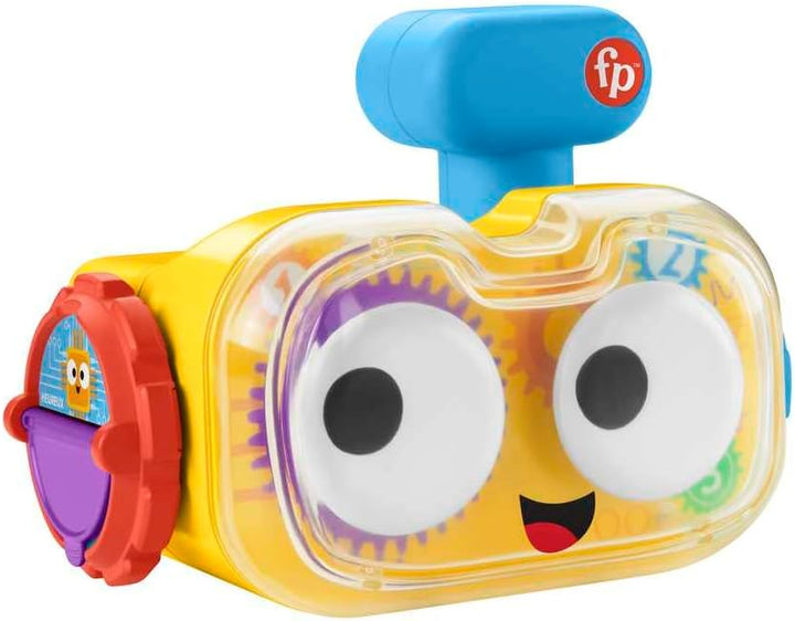 Fisher-Price 4-in-1 Lernroboter Linus für Babys und Kleinkinder, Spielzeug ab 6 Monaten, Version: Fr