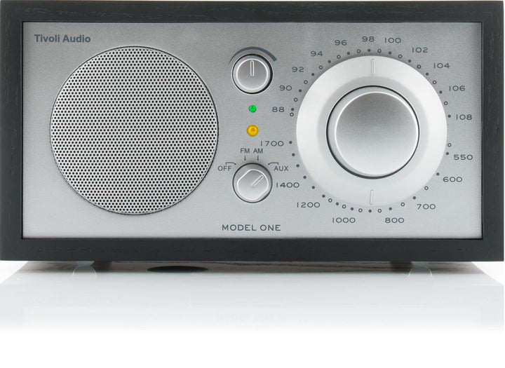 Tivoli Audio Model One UKW-/MW-Radio (Schwarz / Silber), Schwarz / Silber
