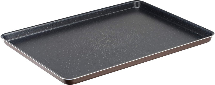 Tefal Perfectbake Set 5 Kuchenformen, 30 cm, 24 cm, 28 cm, 4 Quadrate 26 cm, Backblech, 38 x 28 cm,