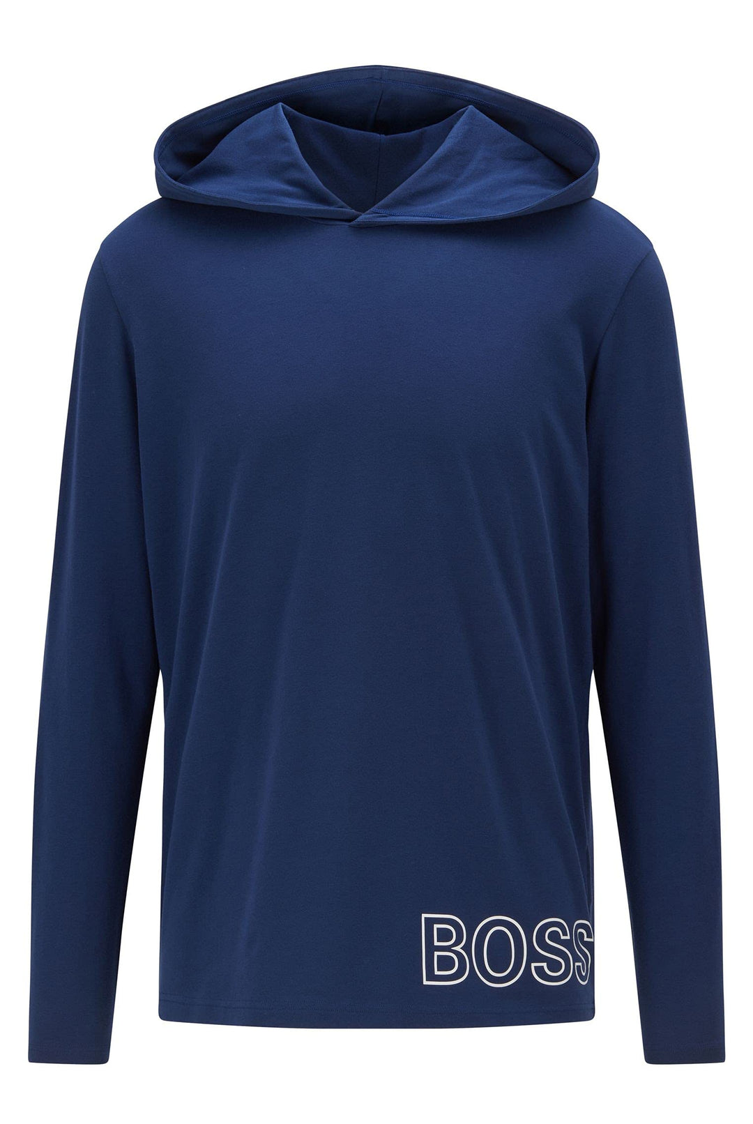 BOSS Hugo Herren Kapuzensweatshirt Freizeitshirt Identity LS-Shirt XXL Medium Blue424, XXL Medium Bl