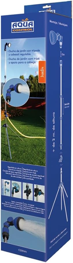 BLUE BIRD DUCHA DE JARDIN MIT TRIPODE 130-210cm