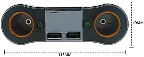 Zigarettenanzünder-Baceyong 2 WAY MULTI SOCKET AUTO ZIGARETTENLADEGERÄT Zigarettenanzünder Splitter