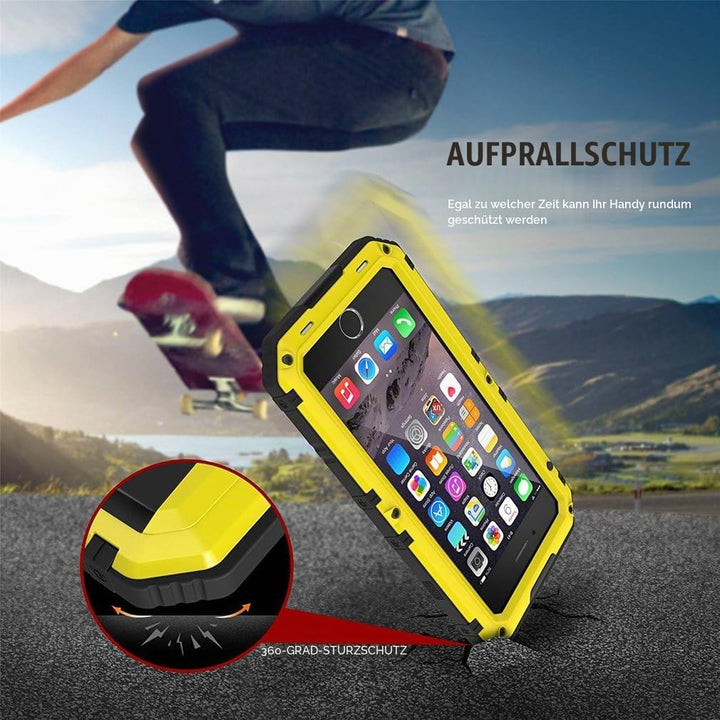 Beeasy für iPhone 8/7 Hülle, iPhone SE 2020/2022 Hülle Wasserdicht Outdoor Stossfest Handyhülle Mili