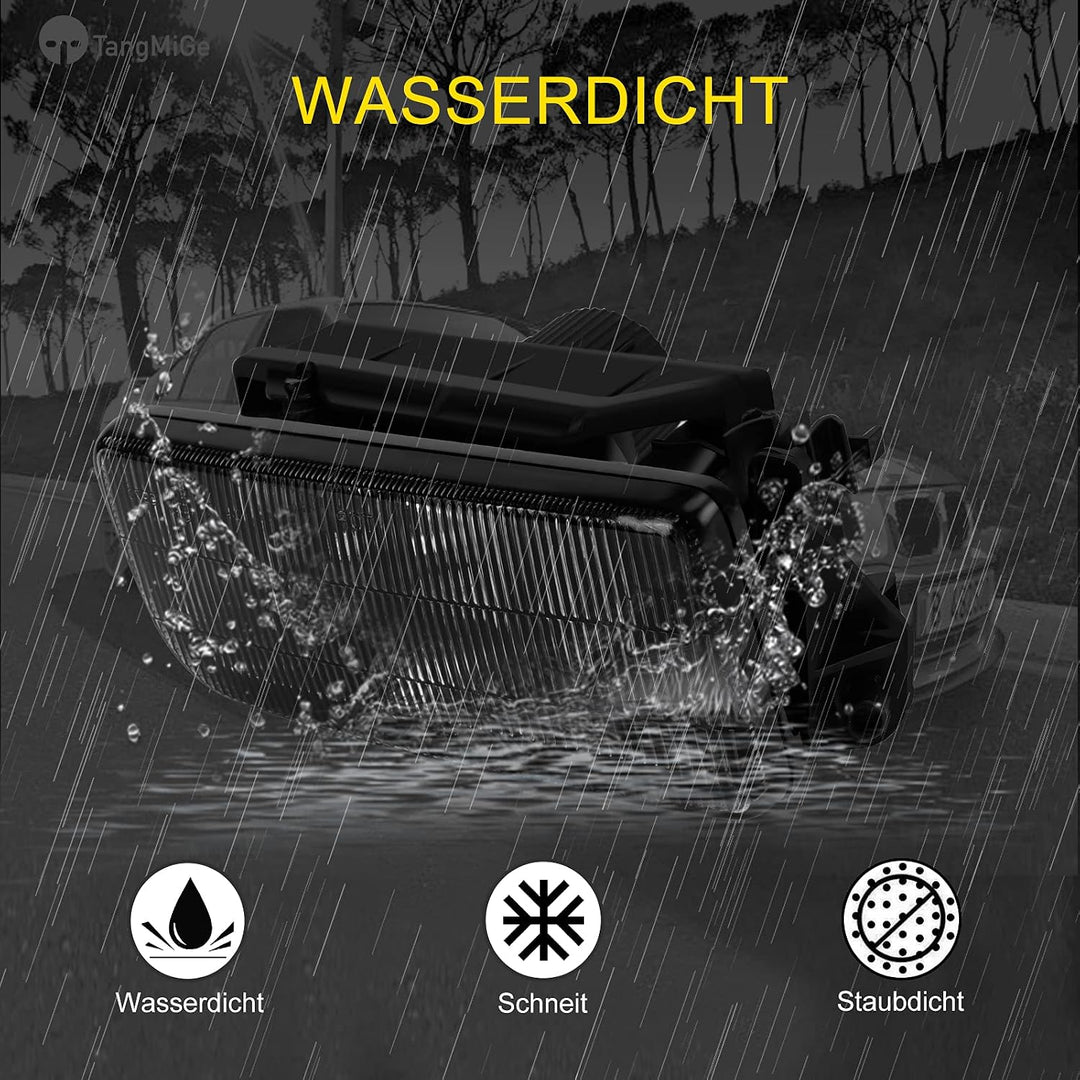TangMiGe Nebelscheinwerfer für BMW E36 3er HB SDN WGN CPE CONV, (318i 318is 318ti 320i 323i 323is 32