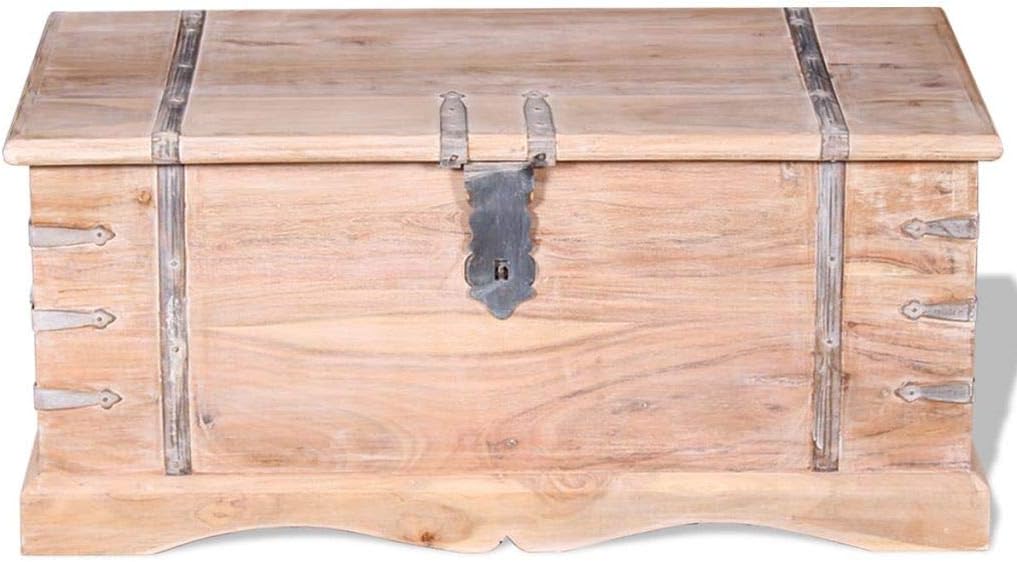 Aufbewahrungstruhe Spielzeugkiste mit grosser Stauraum, Vintage Betttruhe, Flur, Schlafzimmer, Wohnz