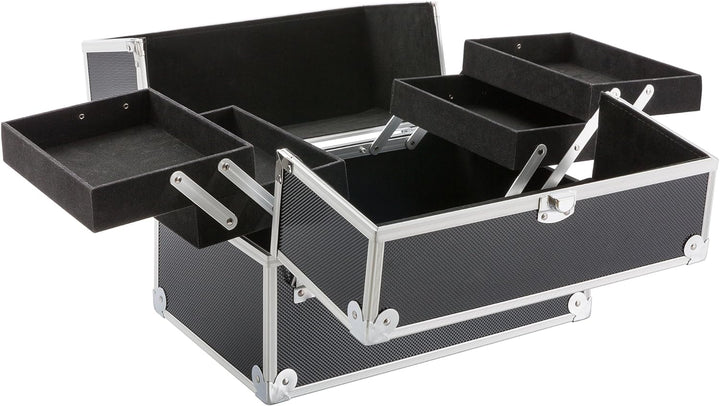 Arebos 15 L Kosmetikkoffer, Schminkkoffer, Make-up Aufbewahrung, Organizer für Reisen, für Friseure