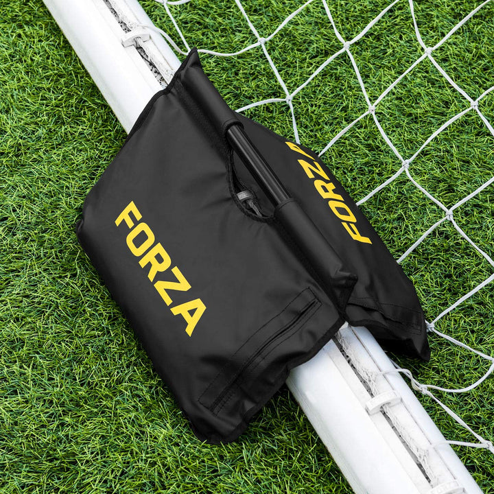FORZA Pro Sandsack | robuster Fussballtor Sandsack | Sandsack Gewicht Tasche Bodenanker | 20kg Sands