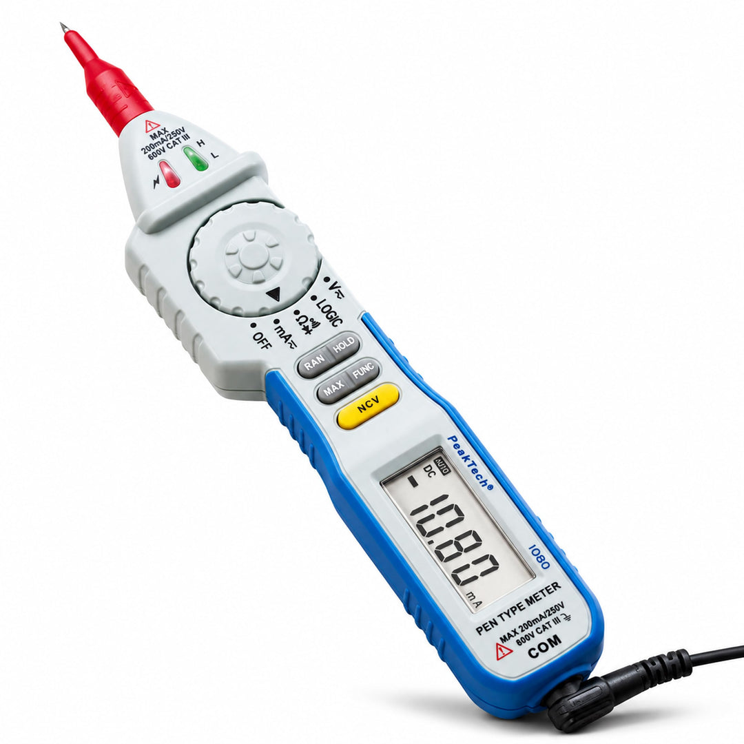 Digitales Stift-Multimeter, NCV Digitaler Spannungsprüfer mit LED-Anzeige, Voltmeter, elektronisches