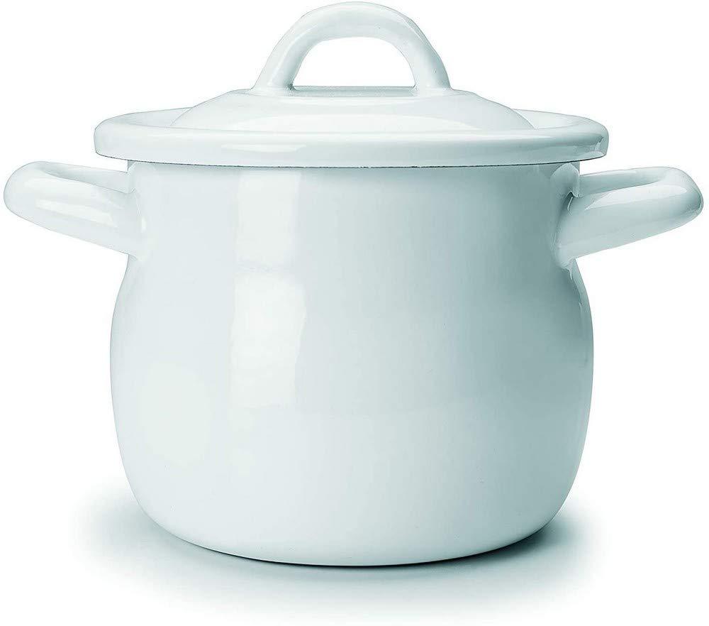 IBILI - 902812 PUMPTOPF MIT WEISSEM DECKEL 12 CM