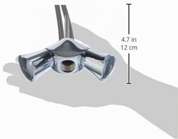 GROHE Costa Küchenarmaturen - Spültisch-Einlochbatterie (DN 15, Metallgriffe) chrom, 31831001 Hochdr