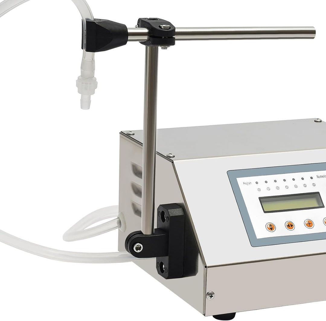 Flüssigkeitsfüllmaschine mit Fusspedal, Abfüllmaschine für flüssigen Saft, CNC, 30 W, geeignet für d