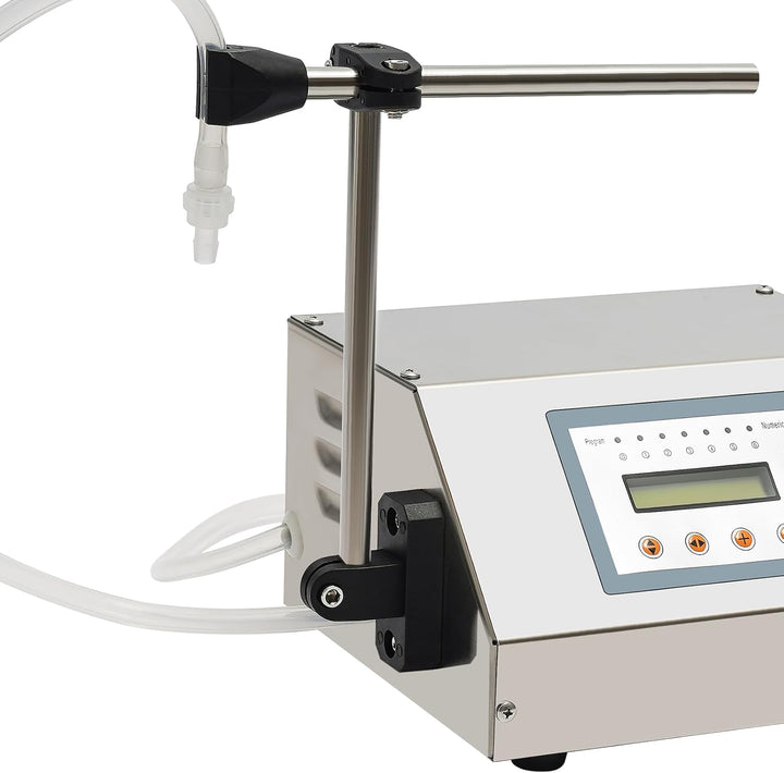 Flüssigkeitsfüllmaschine mit Fusspedal, Abfüllmaschine für flüssigen Saft, CNC, 30 W, geeignet für d