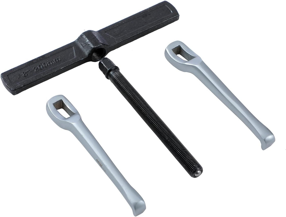 KATSU Tools 2-Arm Abzieher 8", CR-V, Verstellbar, Werkzeug zum Entfernen von Riemenscheiben, Schwung