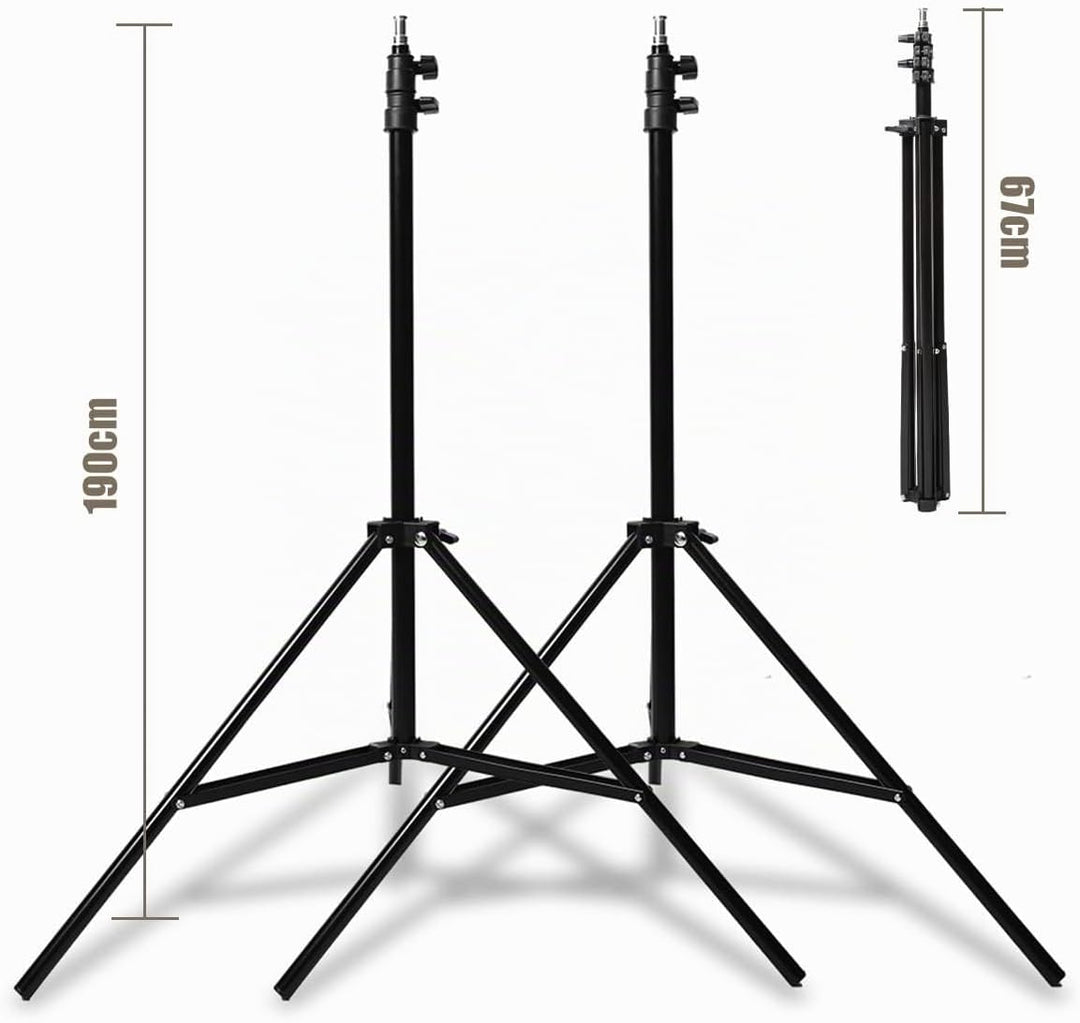 Godox 750W Studio Stroboskop Blitzlicht Kit, Stroboskop Beleuchtungsset für Fotografie, 3x250W 5600K