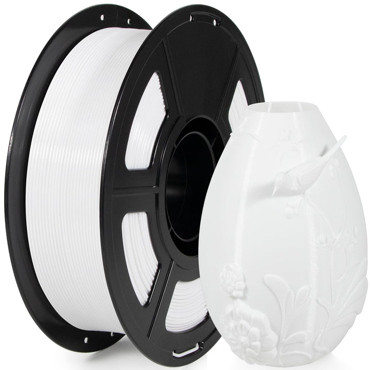 IEMAI PETG Filament 1.75mm 1Kg, Schneeweiss PETG 3D Drucker Filament, Kompatibel mit Bambu Lab, AMS,
