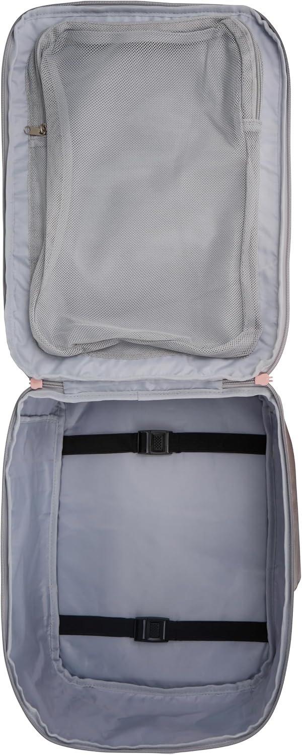 Cabin Max Handgepäck-Rucksack Backpack Reiserucksack Ryanair 40x30x20 24L 40 x 30 x 20cm Grau und Ro
