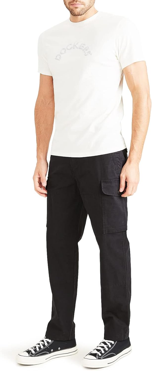 Dockers Herren Cargo Tapered Pants 31W / 30L Beautiful Black, 31W / 30L Beautiful Black