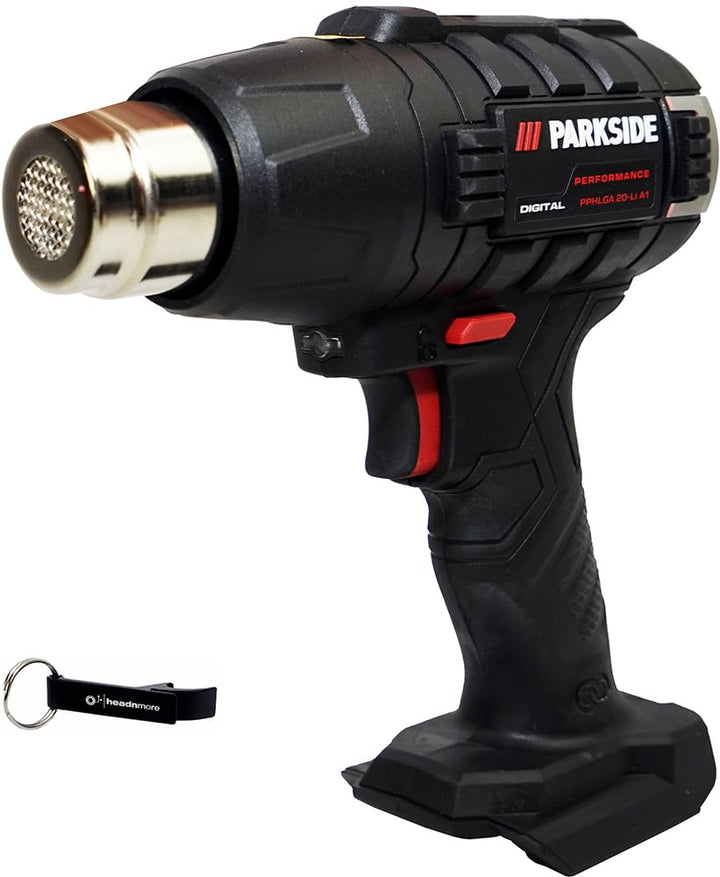 HEADNMORE® Bundle - PARKSIDE PERFORMANCE® 20V Akku Heissluftöistole PPHLGA 20 (ohne Akku) +Schlüssel