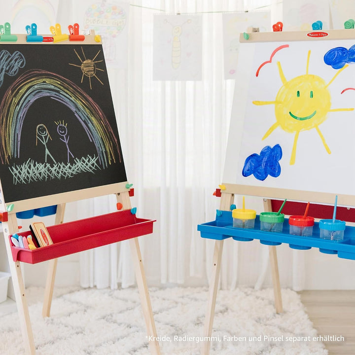 Melissa &amp; Doug - Staffeleizubehör-Begleitset (Kunst &amp; Bastelarbeiten, fördert die Kreativität, 25 Te