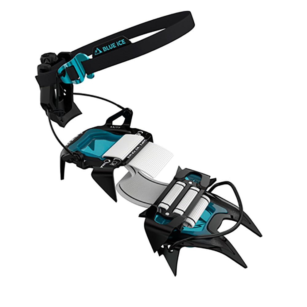 Blue Ice Harfang Enduro Steigeisen Schwarz, Schwarz