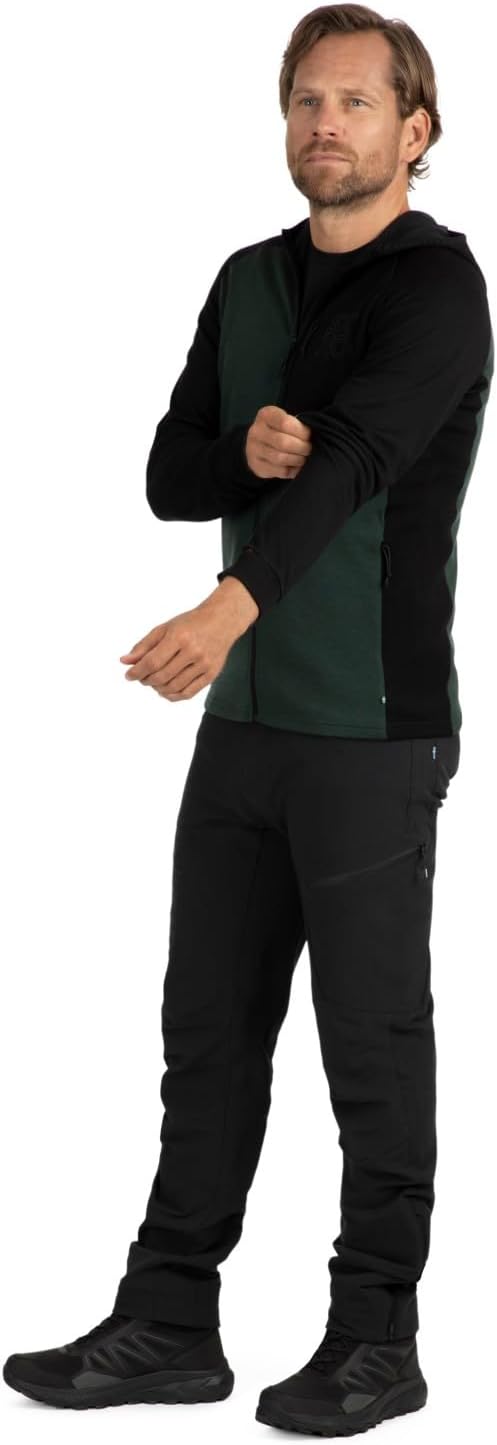 STOIC Herren Merino260 StadjanSt. Hoody Merinohoodie Full-Zip Kapuzenpullover 3XL Dark Navy, 3XL Dar