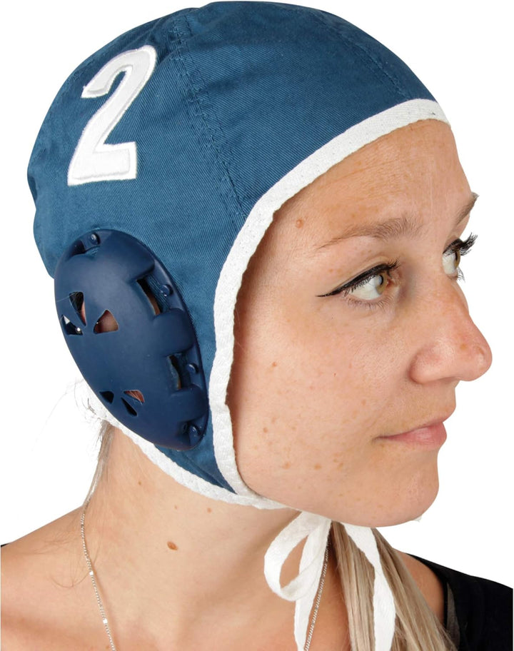 Badekappen Set - weiss, blau (Nr. 1-13), Blau