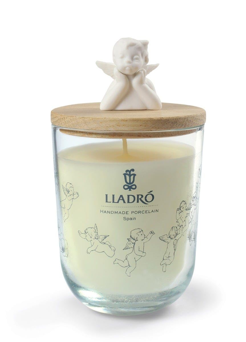 LLADRÓ Missing You Candle. Mediterranean Beach Scent. Kerze. Porzellan.